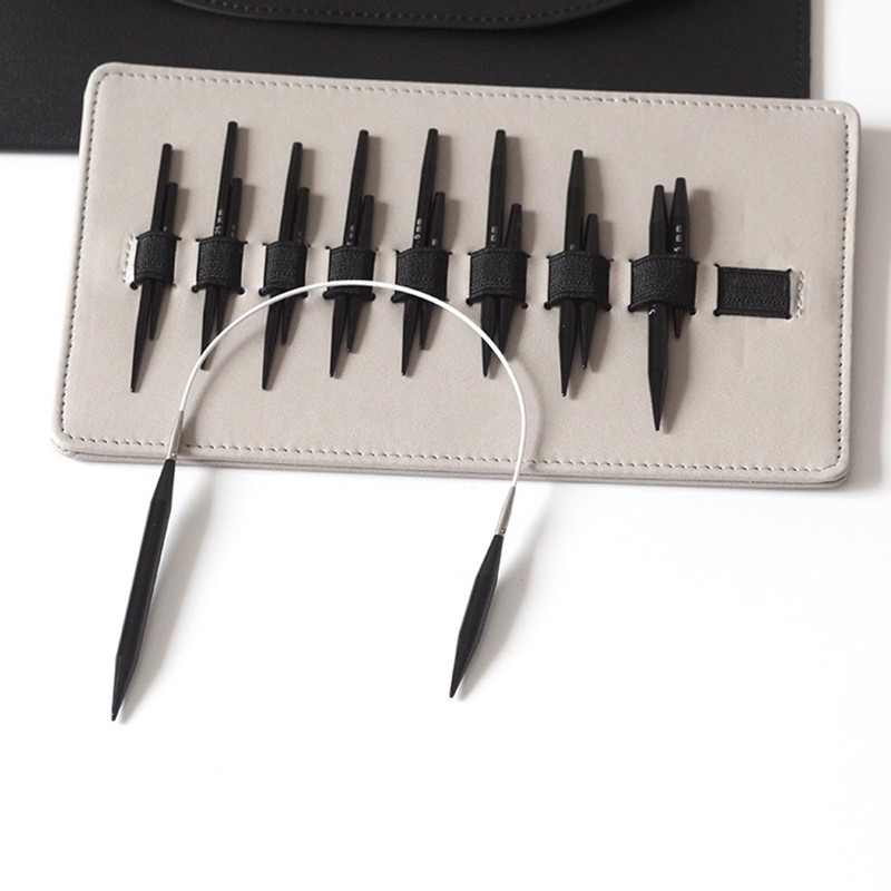 Zeizafa Circular Knitting Needle Set Short Round Knitting Needle Interchangeable