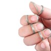 4 Pcs Butterfly Finger Picks - Adjustable Alloy Thumb Picks