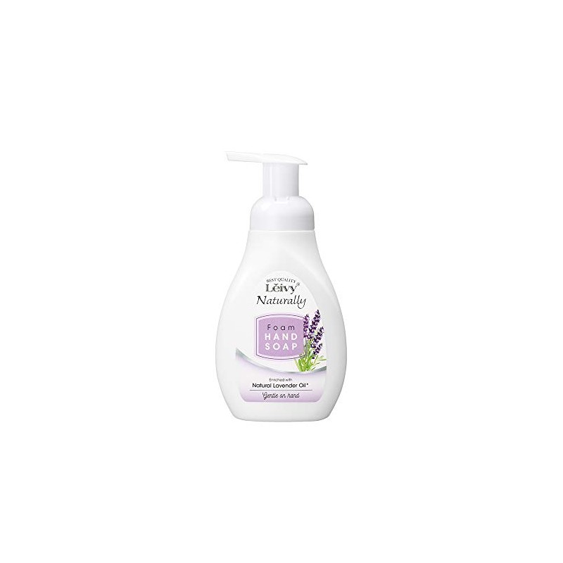 Leivy Foam Hand Soap, Lavender, 10.1 fl oz (300 ml),