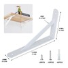 Shelf Brackets Heavy Duty Triangle Shelving Brackets Right Angle Wall