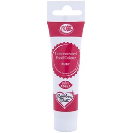 Rainbow Dust ProGel Professional Food Colouring, Ruby Red 25g