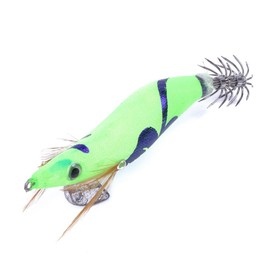 GANAZONO 10pcs Fishing Tackle Lifelike Shrimp Squid Needles Durable Lure Hooks for Anglers Portable Fishing Accessories Box Vivid Colors to Attract Fish