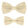 MASADA Father-son bow tie tied and adjustable length in matching