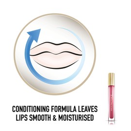 Max Factor Colour Elixir Lip Gloss, Shine Enhancers and Smoothing Oil, Delightful Pink 4