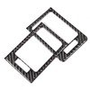 For W204 Carbon - 2 Pieces Control Panel Vent Trim