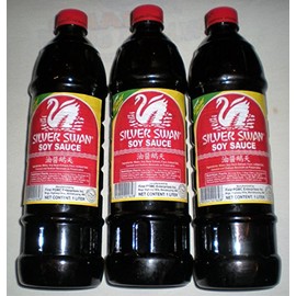 Silver Swan Soy Sauce Pack of 3 1000 Ml Each Bottle