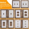 Tondiamo 46 Packs Outlet Insulation Pads Wall Plates Sealers for