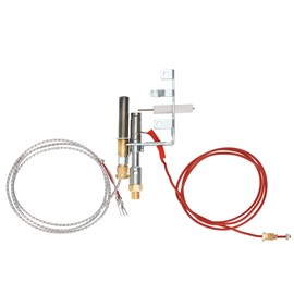 14D0477 LPG8404 R3623 Propane Gas LP ODS Pilot Assembly Replacement for Comfort Glow, Glow Warm, Vanguard, FMI, Hearth Side Designs, Sears；103778-01 PP225 LPG8414 Thermocouple for Gas Fireplace