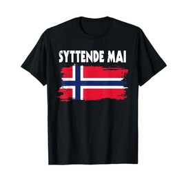 Happy Norwegian Constitution Day In Norwegian - Syttende Mai T-Shirt