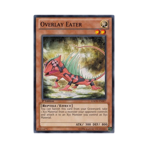 Yu-Gi-Oh! - Overlay Eater (GAOV-EN007) - Galactic Overlord - Unlimited