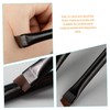 IWOWHERO Ultra Thin Eyeliner Brush Angled Tip Brow Brush Kit