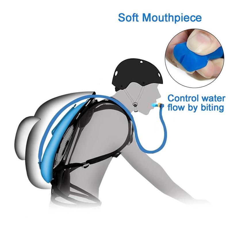 JMTEEA Bite Valve Replacement Mouthpiece Fit for Hydration Pack Bladder