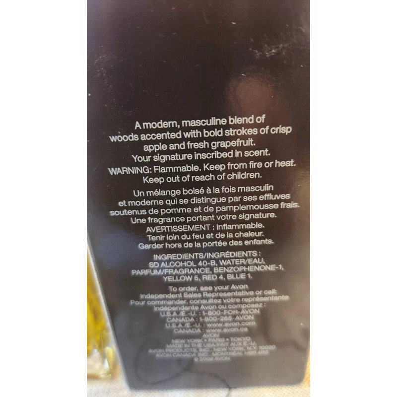 Avon SIGNATURE Eau de Toilette Spray 2.5 fl.oz