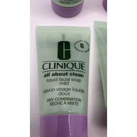 Clinique 6 CLINIQUE Clean Liquid Facial Soap Mild Dry Combination 30 ml Ea Tot 180 ml P62