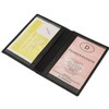 myledershop Genuine Leather ID Card Holder with 2 Compartments in
