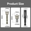 VZU 10PCS Drywall Positioning Bit, Drywall Screw Depth Setter, Plasterboard