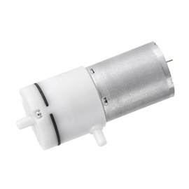 Ultra Silent Mini 12V DC Air Pump with High Flow, Durable Aluminium & Plastic Electric Vacuum Pump for Aquariums, Medical Equipment, and Home Appliances