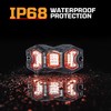 RGBW LED Rock Lights for Trucks, 6500K Brightest Underglow Light