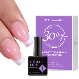BTArtbox Builder Gel 15 ml for XCOATTIPS French Nails, No More Chipping of French Tips, Long Shelf Life 30+ Days