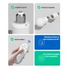 4 Pcs Socket Inteligente Con Control Remoto Para Foco E27