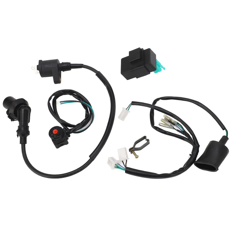 Ignition Coil CDI Wiring Harness with Cut Off Switch Flexible