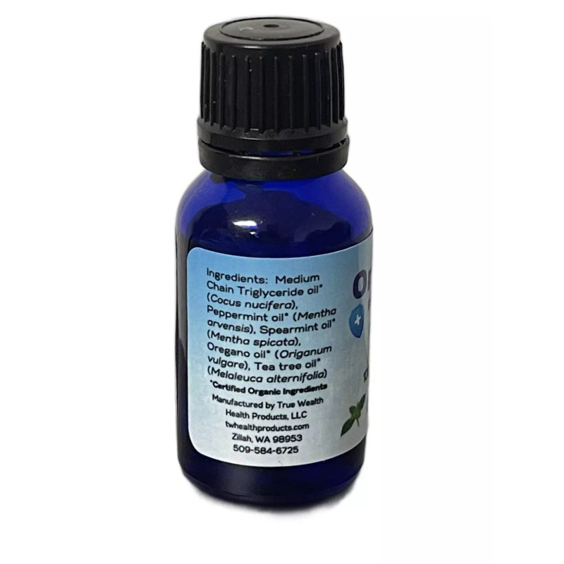 Ora-Shield Organic Tooth Oil, Gum Disease Relief, Helps Bleeding, Sore