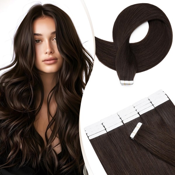 Elailite Tape Extensions – Invisible Tape Extensions Real Hair –