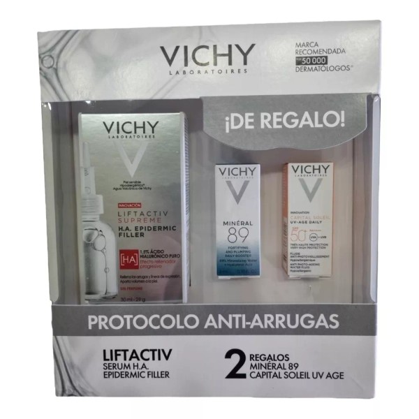 Vichy Kit Vichy Liftactive Epidermic Filler Serum Facial + Regalos