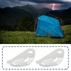VGOL 20Pcs Guyline Cord Adjuster Tent Tensioners Triangle Wind Rope