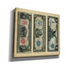 Epic Graffiti 'Antique Currency VI' by Vision Studio Canvas Wall