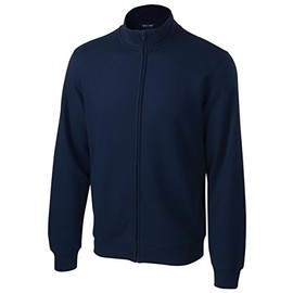 Sport-Tek Men's Full Zip Sweatshirt,X-Large,True Navy