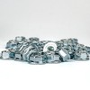 50 x Flange Nuts with Locking Toothing M8 - Serrated