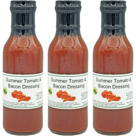 Amish Made Dressings (3 Jars) (Summer Tomato & Bacon Dressing)