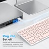 OMOTON Wired Keyboard for Mac with Dual Interface, Comfortable Typing