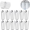 Metal Curtain Hooks Pinch Pleat Header Tape Pins Heavy Duty