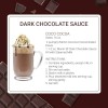 Monin Sugar Free Dark Chocolate Sauce 12 Fl Oz Guilt