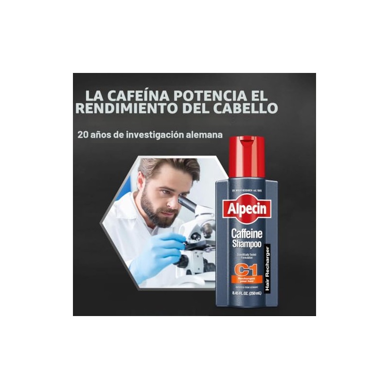 Alpecin C1 Caffeine Shampoo (250ml) (Pack of 3)