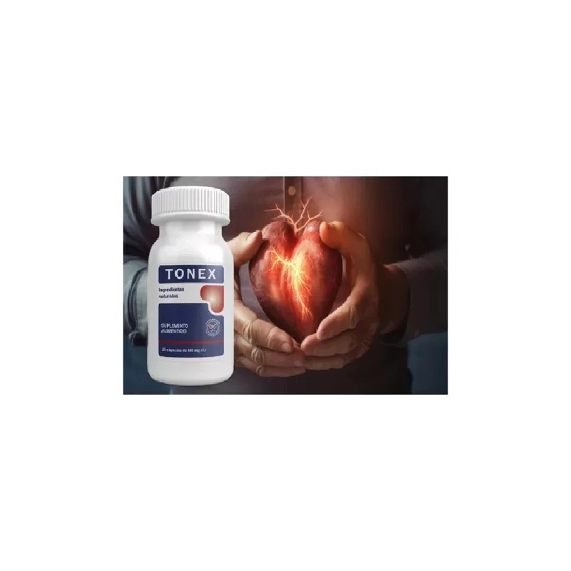 Suplemento Tonex Ayuda Y Mantiene La Presion Arterial 20 Capsulas