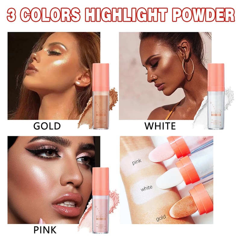 Glitter Powder Stick, Face Glitter Powder Stick, Body Sparkle Patting