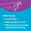 ECOS Ultra Concentrated Liquid Laundry Detergent, Sustainable Aluminum Bottle, Up
