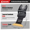 EZARC Multi-Tool Replacement Blades Titanium Alloy 6 Piece Set for