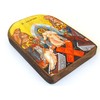 Wooden Greek Christian Orthodox Wood Icon of the Resurrection /
