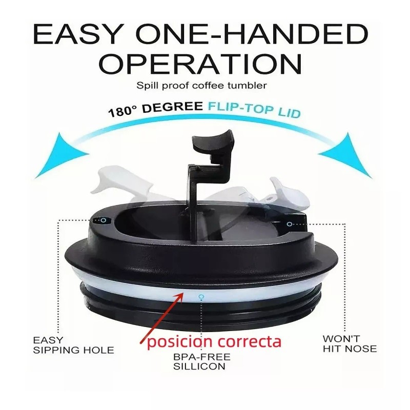 Chowha 510ml Taza De Café Acero Inoxidable Botella Termo Vacío