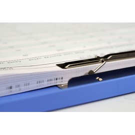 Lion Post Consumer Recycled Plastic Clipboard, 11 x 17 Inches, Portrait, 1 Clipboard (CB290V-BL)