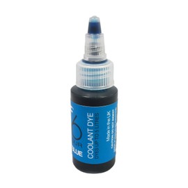 XSPC EC6 Clear Premix PC Coolant (1000mL) and ReColour Dye (30mL) Bundle, UV Blue