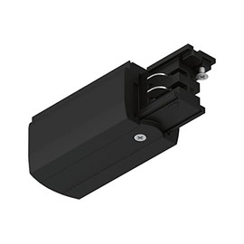 Paulmann ProRail3 91363 Rail System Feed End Left 99.5 x 35 mm Max. 3.680 W Black Rail Systems Ceiling Rail Metal, Plastic
