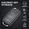 Black Fake Car For Key Storage Box Hide Secret Compartment