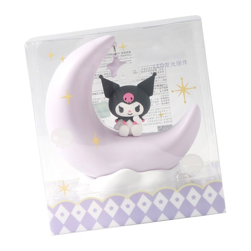 Cute Moonlight Night Lamp Sweet Dreams Crescent Moon LED Warm