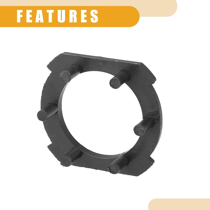 Partuto Automotive LED Headlight Bulb Retainer Adapter Holder Socket -