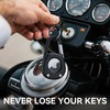 for AirTag Holder with Car Keychain, Heavy Duty Carabiner Keychain